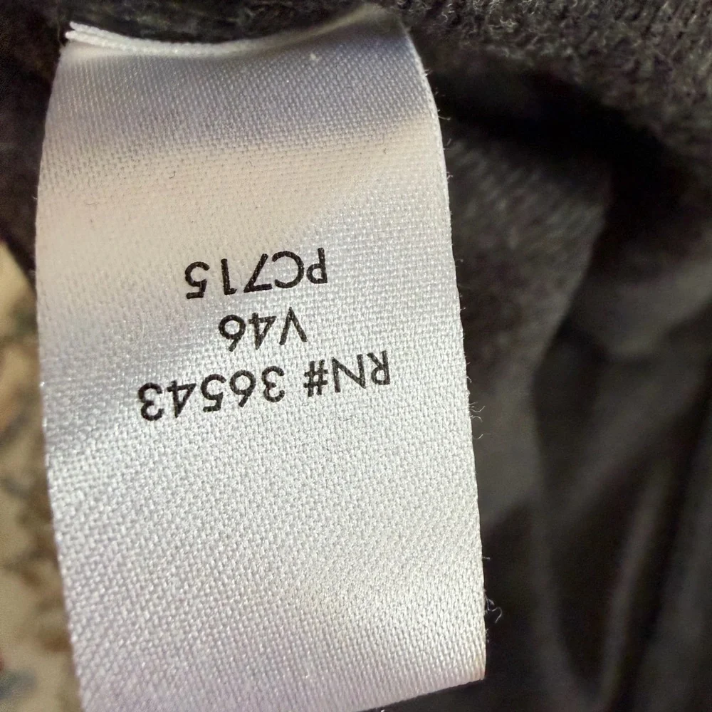 Y2K Calvin Klein Men’s Gray Full-Zip Lightweight Jacket Size Medium